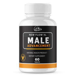 New Flow XL Male Advancement Natural Supplement for Peak Performance 60 Tablets
